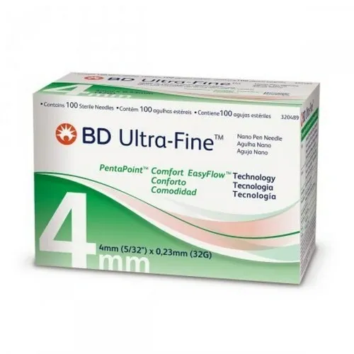 AGULHA BD CANETA 4MM