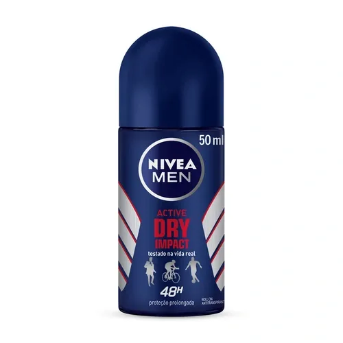 DESODORANTE NIVEA MEN ROLL DRY IMPACT MAS 50ML
