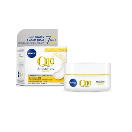 CREME FACIAL NIVEA Q10 PLUS DIA 50G