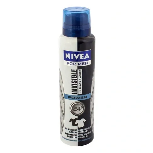 DESODORANTE NIVEA MEN AER BLACK&WHITE INVISIBLE MAS L200P150ML