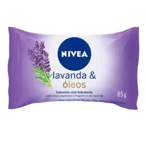 SABONETE NIVEA B CARE LAVANDA E OLEOS 85G