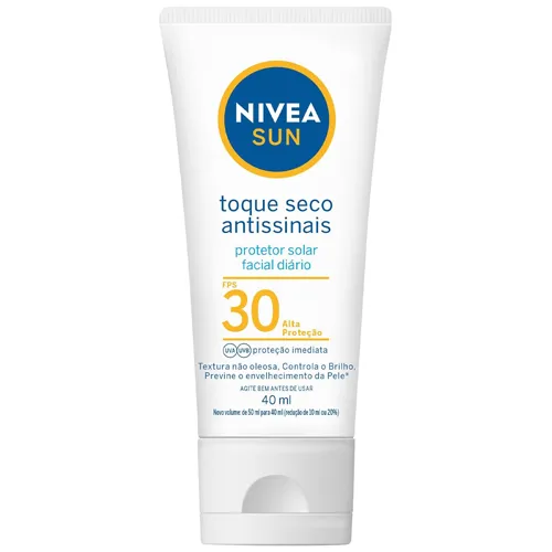 PROTETOR SOLAR NIVEA SUN FPS30 TOQUE SECO ANTISSINAIS 50ML