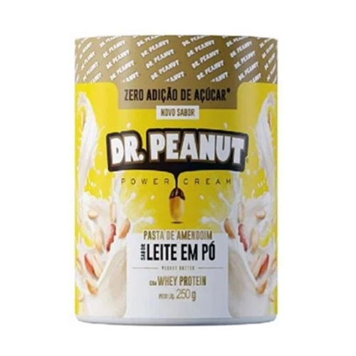 Pasta De Amendoim Dr Peanut Leite Em Po 250G