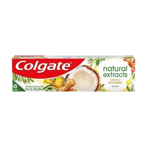 CREME DENTAL COLGATE NATURAL EXTRACTS DETOX 90G