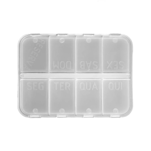 Porta Comprimidos Plastico Turnos Sl7602 1Un