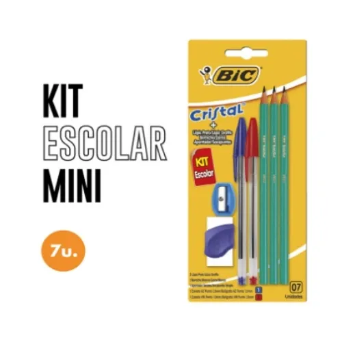 Kit Escolar Bic 7Pecas