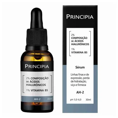 SERUM FACIAL PRINCIPIA AH-2 2% ACIDO HIALURONICO + 1% VITAMINA B5 30ML