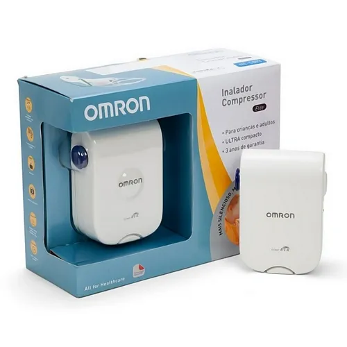 APARELHO NEBULIZADOR OMRON INALADOR COMPRESSOR NEC803 1UN