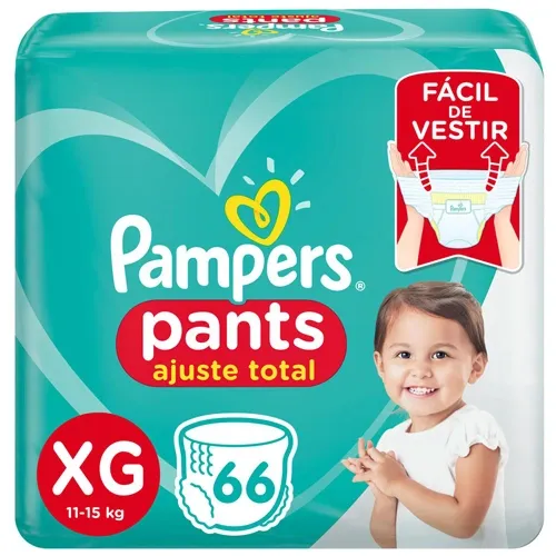 Fralda Pampers Conf Pants Xg 66Un