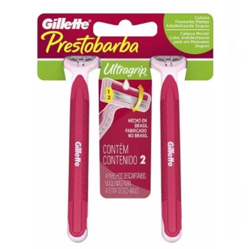 APARELHO DEPILADOR GILLETTE PRESTOBARBA