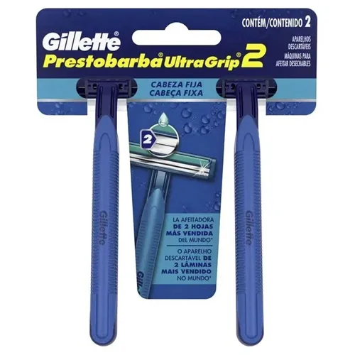 Aparelho De Barba Gillette Prest Ultragrip