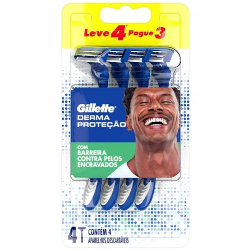 APARELHO DE BARBA GILLETTE PREST 3