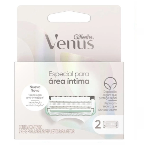 CARGA GILLETTE VENUS AREA INTIMA 2UN