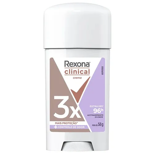 DESODORANTE REXONA CR CLINICAL EXTRA DRY FEM 58G