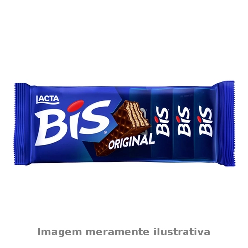Chocolate Bis Original Lacta 16Un