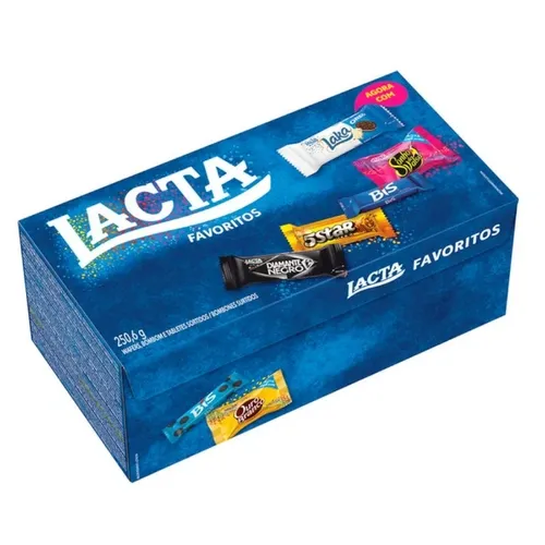 BOMBOM LACTA FAVORITOS 250,6G