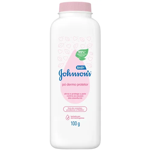 TALCO JOHNSONS BABY DERMO PROTETOR 100G