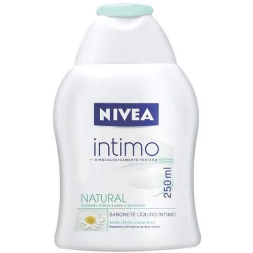 SABONETE LIQ INTIMO NIVEA NATURAL 250ML
