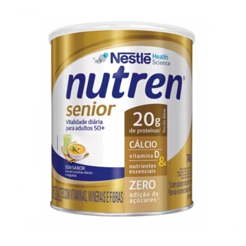 NUTREN SENIOR SEM SABOR 370G NESTLE
