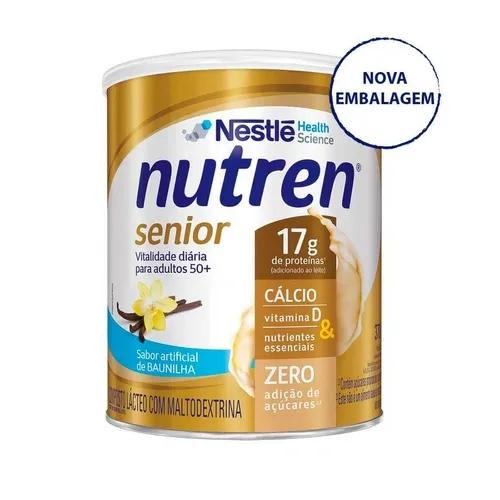 NUTREN SENIOR BAUNILHA 370G