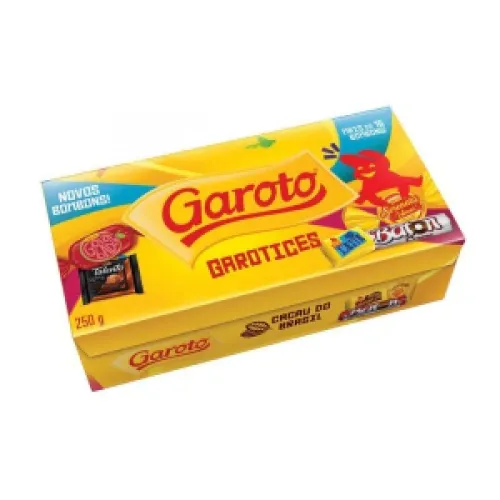 CAIXA DE BOMBONS GAROTO 250G