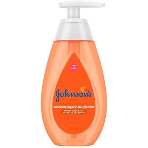 SABONETE LIQUIDO JOHNSON BABY GLIC C/P 200ML.
