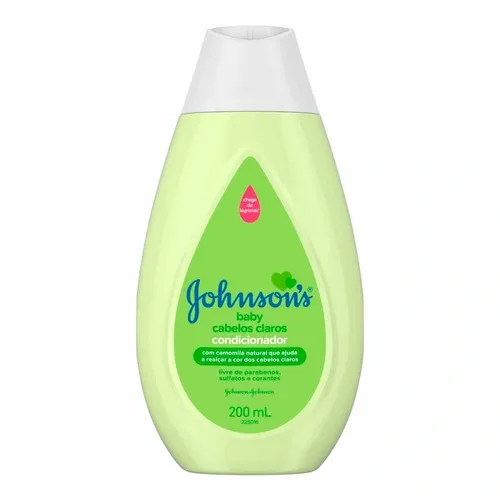 CONDICIONADOR JOHNSONS BABY CABELO CLARO 200ML