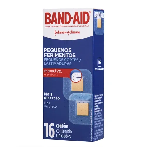 CURATIVO BAND AID PEQ FER 16UN