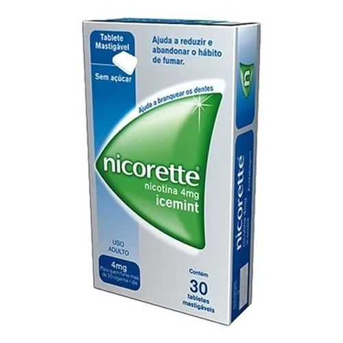 NICORETTE 4MG ICEMINT 30 COMPRIMIDOS