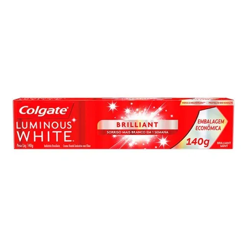 CREME DENTAL COLGATE LUMINOUS WHITE BRILHANT 140G