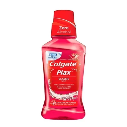 ENXAGUANTE BUCAL COLGATE PLAX ICE INFINITY ZERO ALCOOL 250ML