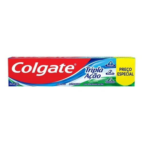 CREME DENTAL COLGATE TRIPLA ACAO MENTA 180G