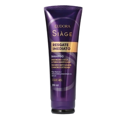 SHAMPOO EUDORA SIAGE RESGATE IMEDIATO 250ML