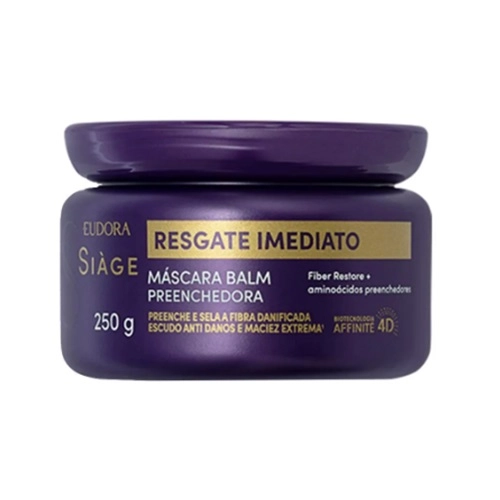 MASCARA CAPILAR SIAGE RESGATE IMEDIATO 250G