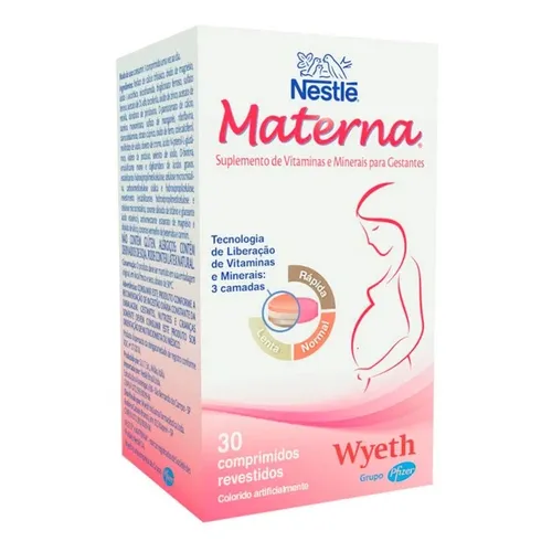 MATERNA NESTLE 30 COMPRIMIDOS