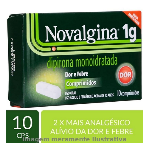 Novalgina 1G 10 Comprimidos