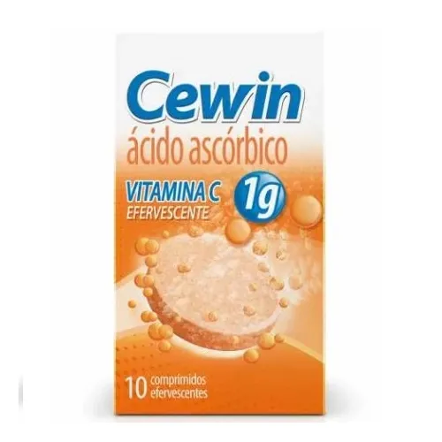 CEWIN LARANJA 1G 10 COMPRIMIDOS NOVA FORMULA