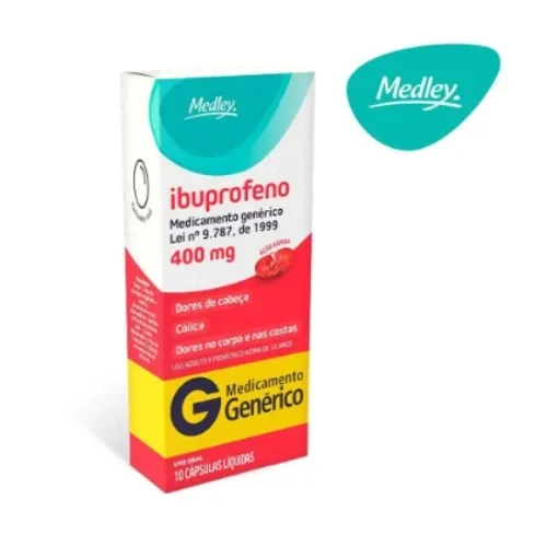 IBUPROFENO 400MG 10COMPRIMIDO MEDLEY