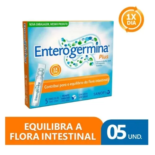 ENTEROGERMINA PLUS 5FLAC 5ML