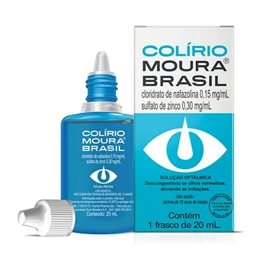 Colirio Moura Brasil C/20 Ml