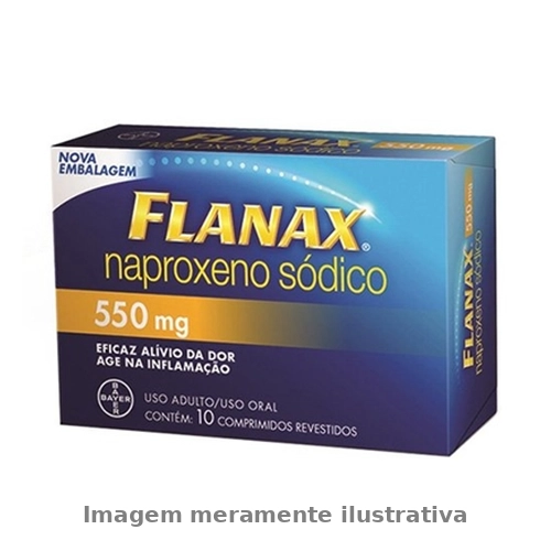 Flanax Ad 550Mg 10 Comprimidos