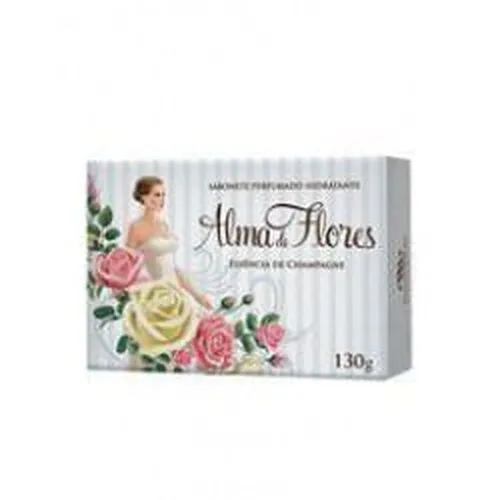 SABONETE ALMA DE FLORES FLORES BRANCAS 130G