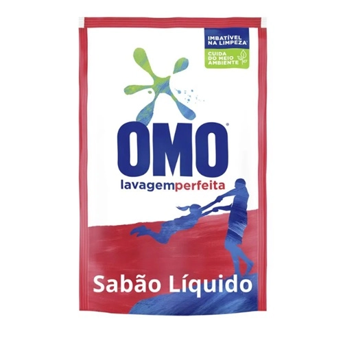 SABAO LIQUIDO OMO 900ML LAVAGEM PERFEITA