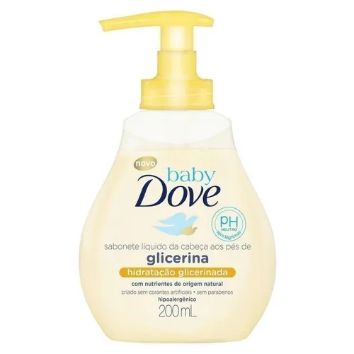 SABONETE DOVE LIQUIDO GLICERINA 200ML