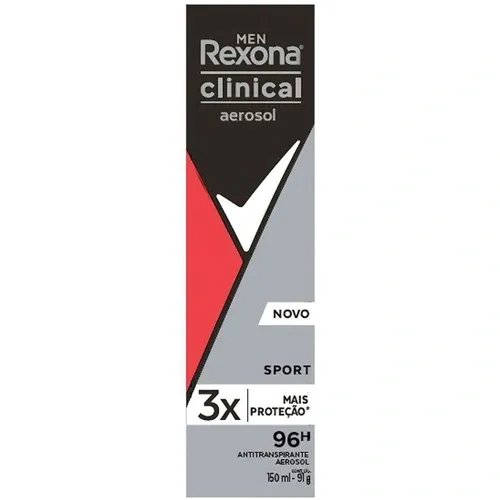 DESODORANTE REXONA MEN AER CLINICAL SPORT