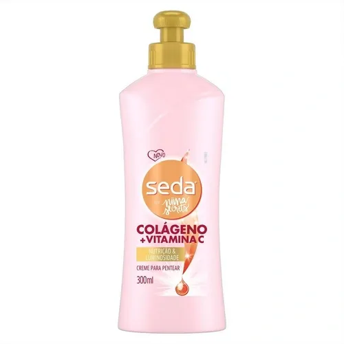 CREME PENTEAR SEDA COLAGENO/VITAMINA C 300ML
