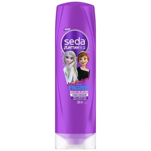 CONDICIONADOR SEDA JUNTINHOS FROZEN BRILHO ENCANTADO 300ML