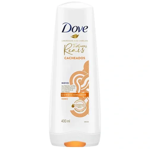 CONDICIONADOR DOVE TEXTURAS REAIS CACHEADOS 400ML