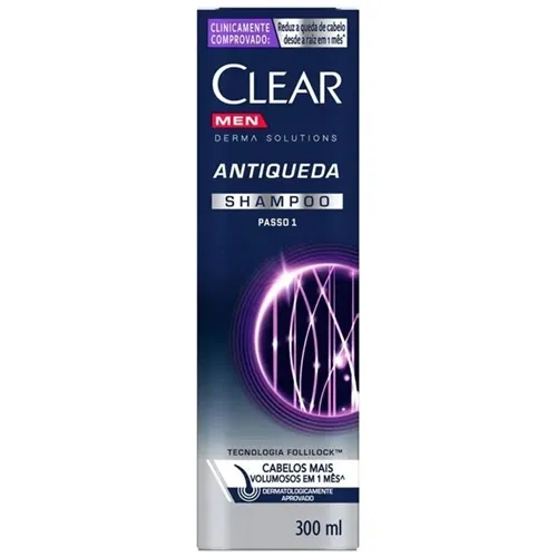SHAMPOO CLEAR MEN ANTIQUEDA 300M