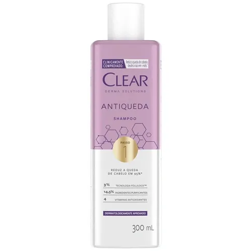 SHAMPOO CLEAR ANTIQUEDA PASSO 1 300ML